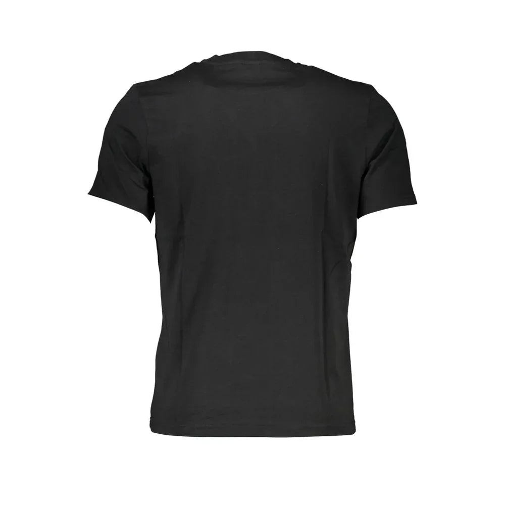 North Sails Black Cotton Men's T-Shirt - Zeiniez