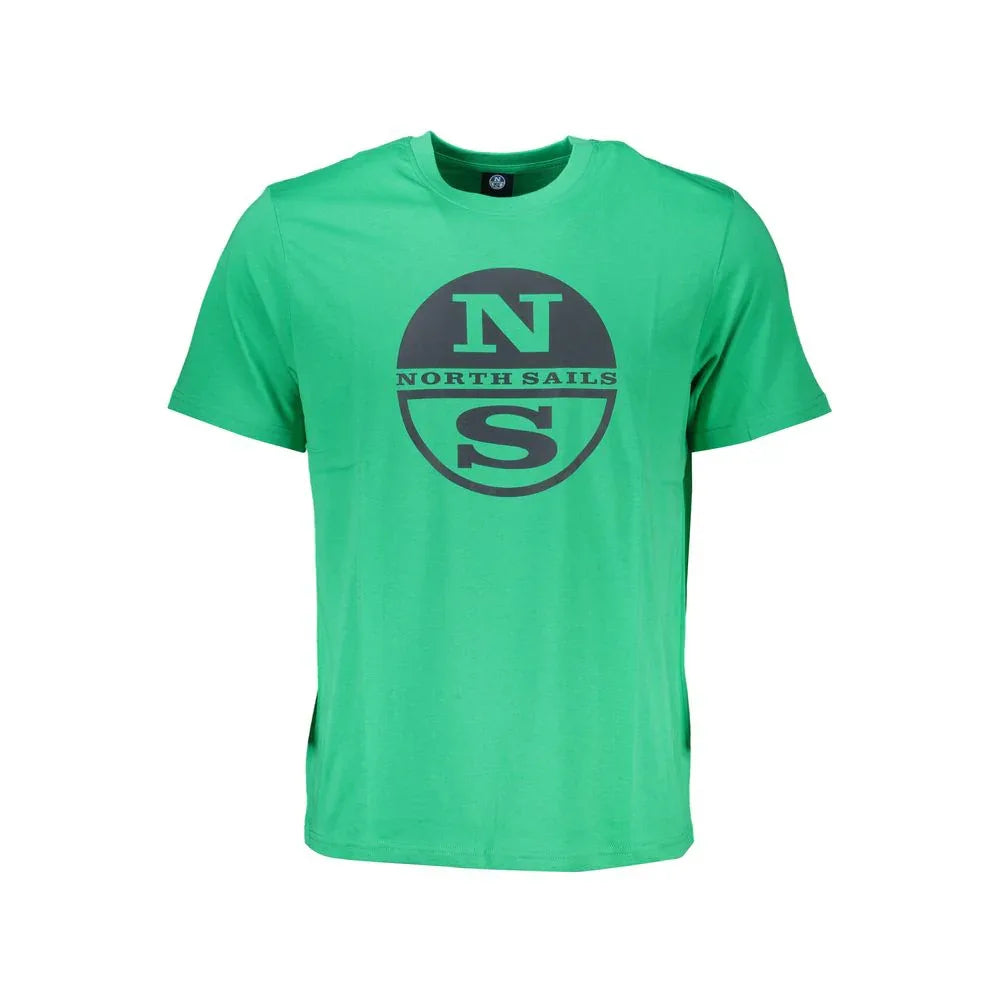 North Sails Verde Cotton Men T-Shirt - Zeiniez