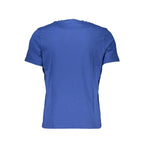 North Sails Blu Cotton Men T-Shirt - Zeiniez