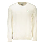 Tommy Hilfiger White Cotton Men's Sweater - Zeiniez