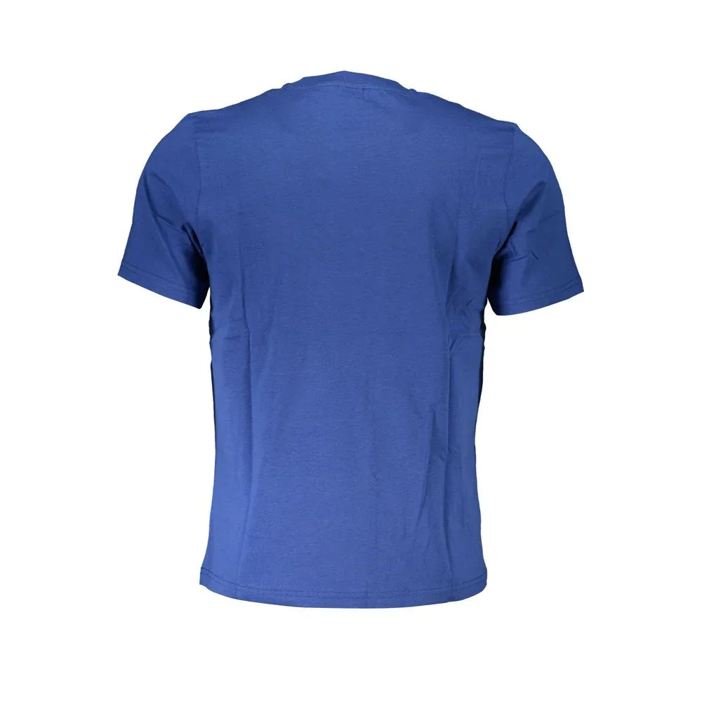 North Sails Blu Cotton Men T-Shirt - Zeiniez