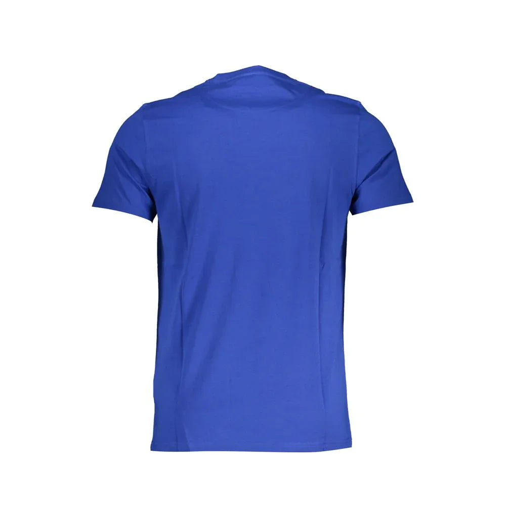 Harmont & Blaine Blu Cotton Men T-Shirt - Zeiniez