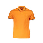 Harmont & Blaine Orange Cotton Polo Shirt - Zeiniez