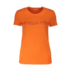 Patrizia Pepe Arancione Viscosa Women T-Shirt - Zeiniez