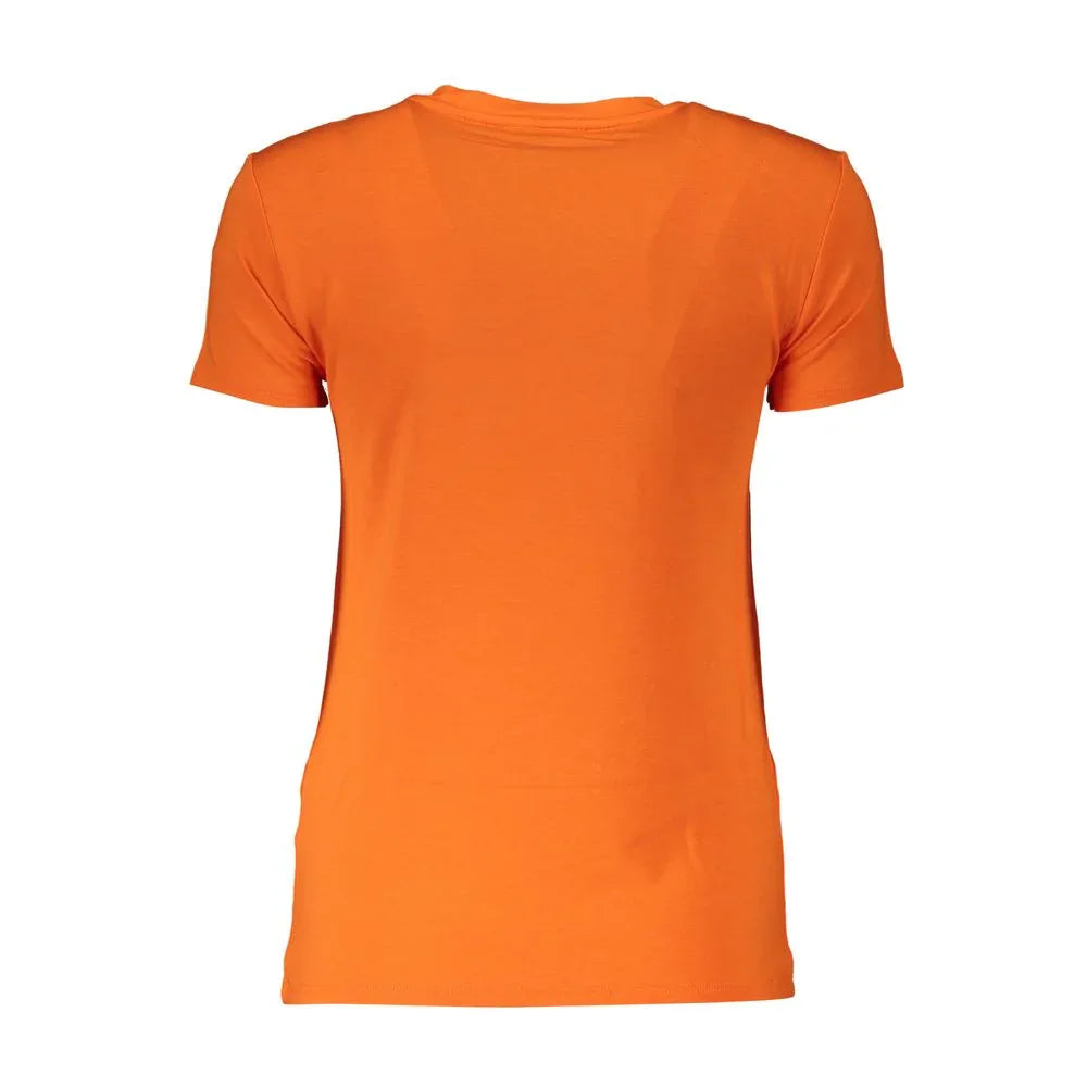 Patrizia Pepe Arancione Viscosa Women T-Shirt - Zeiniez