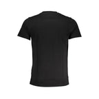 Cavalli Class Black Cotton Men T-Shirt - Zeiniez