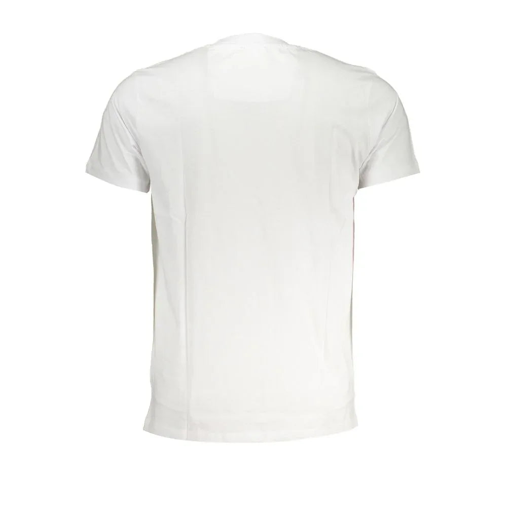 Cavalli Class Bianco Cotton Men T-Shirt - Zeiniez