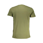Cavalli Class Verde Cotton Men T-Shirt - Zeiniez
