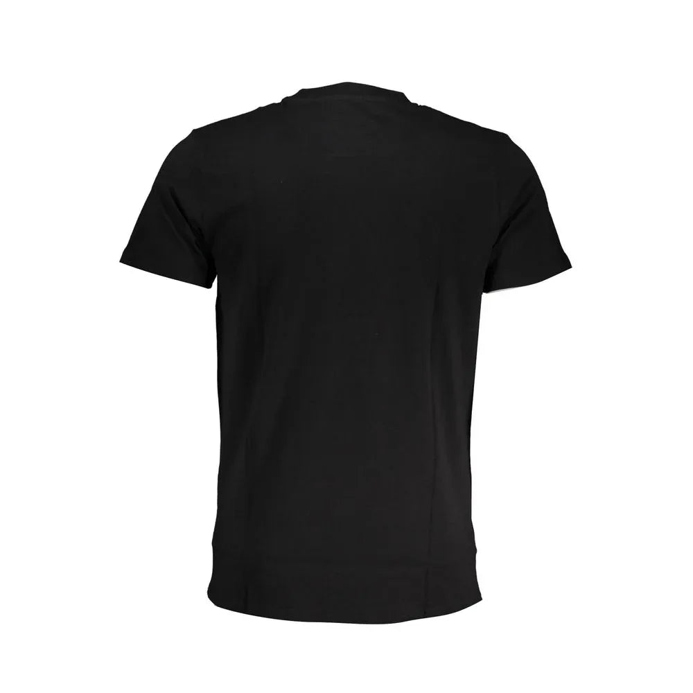 Cavalli Class Nero Cotton Men T-Shirt - Zeiniez