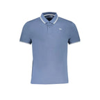 Harmont & Blaine Blue Cotton Men's Polo Shirt - Zeiniez