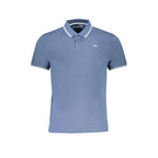 Harmont & Blaine Blue Cotton Polo Shirt