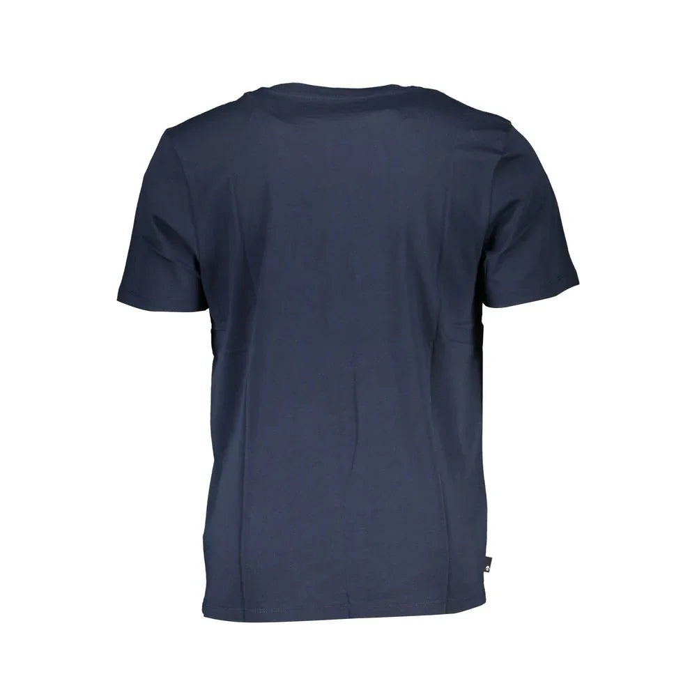 Timberland Blue Organic Cotton Men's T-Shirt - Zeiniez