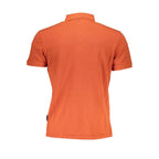 Napapijri Arancione Cotton Men Polo - Zeiniez