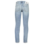 Calvin Klein Blu Cotton Men's Slim Jeans - Zeiniez