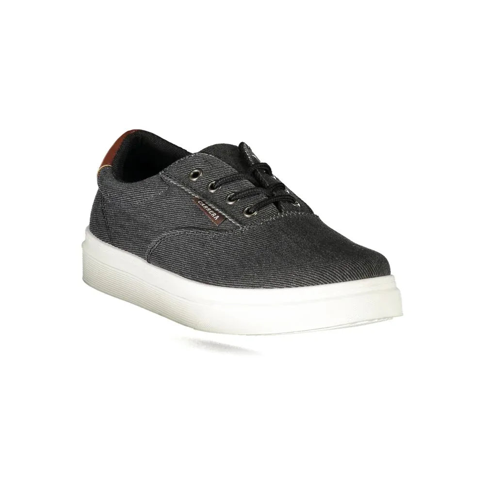 Carrera Black Polyurethane Men Sneaker - Zeiniez