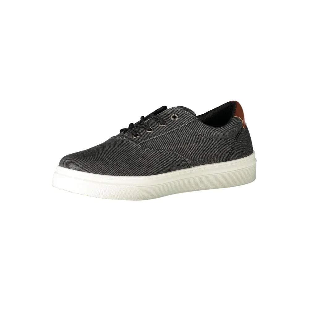 Carrera Black Polyurethane Men Sneaker - Zeiniez