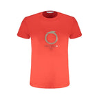 Trussardi Red Cotton Men T-Shirt - Zeiniez