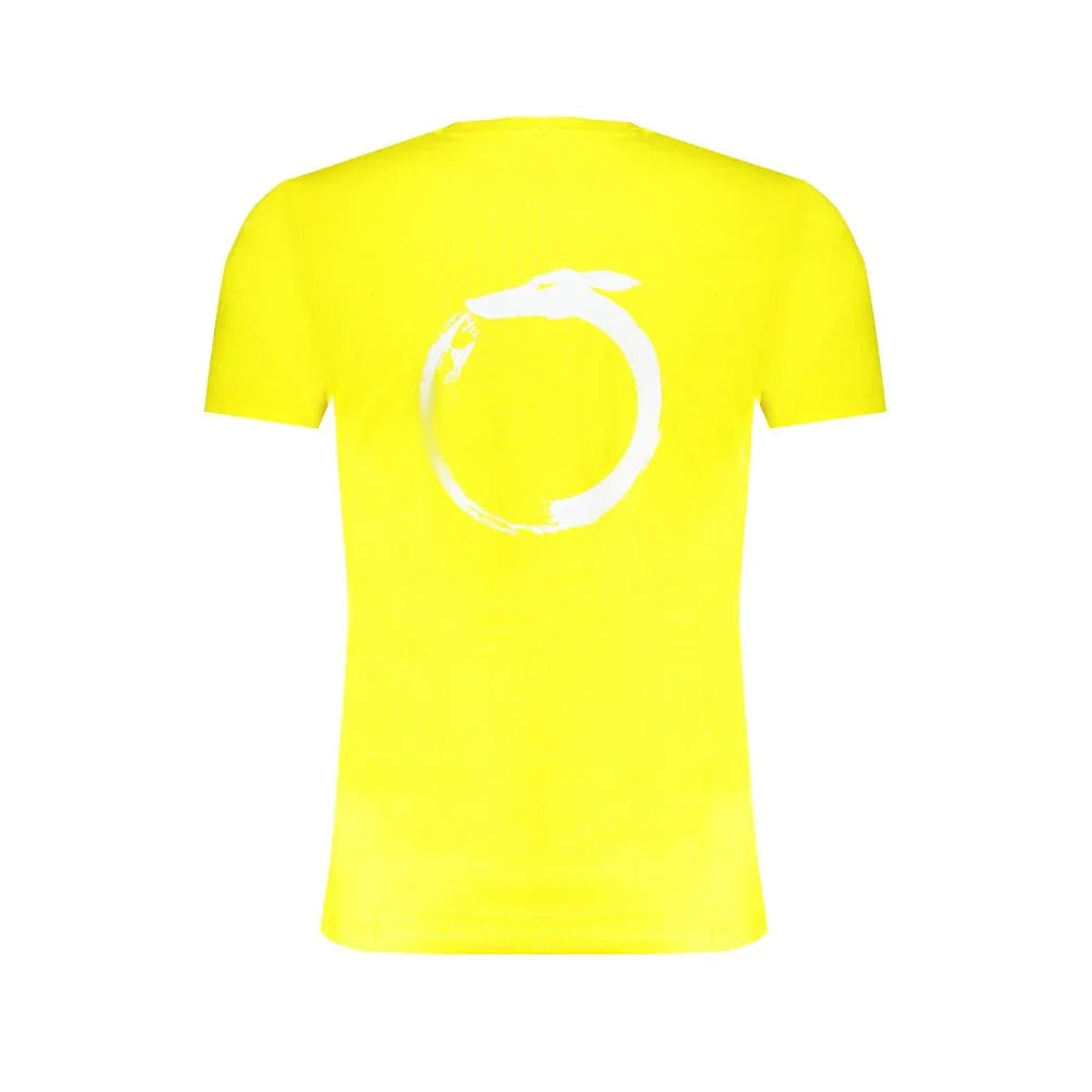 Trussardi Yellow Cotton Men's T-Shirt - Zeiniez