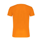 Trussardi Arancione Cotton Men T-Shirt - Zeiniez