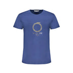 Trussardi Blue Cotton Men T-Shirt - Zeiniez