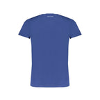 Trussardi Blue Cotton Men T-Shirt - Zeiniez