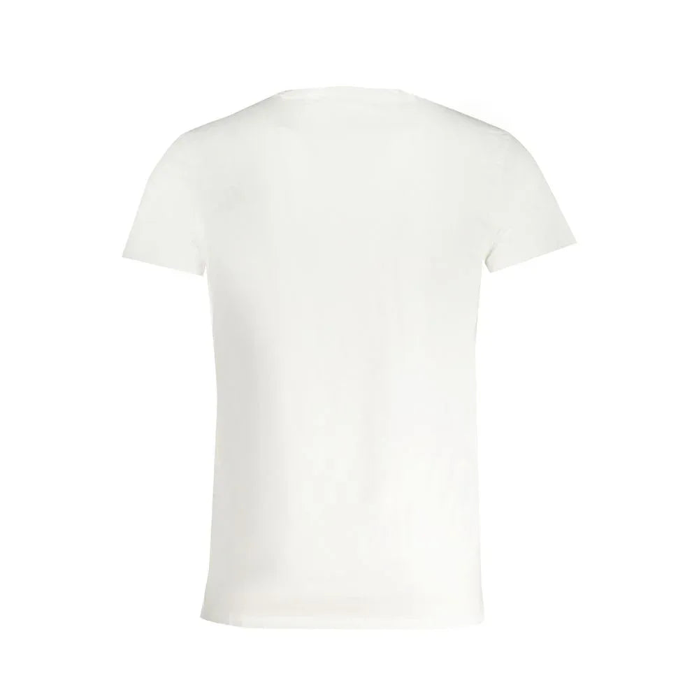 Trussardi White Cotton Men's T-Shirt - Zeiniez