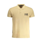 Cavalli Class Beige Cotton Men Polo-Shirt - Zeiniez