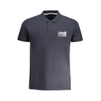 Cavalli Class Blu Cotton Men Polo - Zeiniez