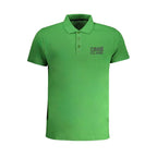 Cavalli Class Verde Cotton Men's Polo Shirt - Zeiniez