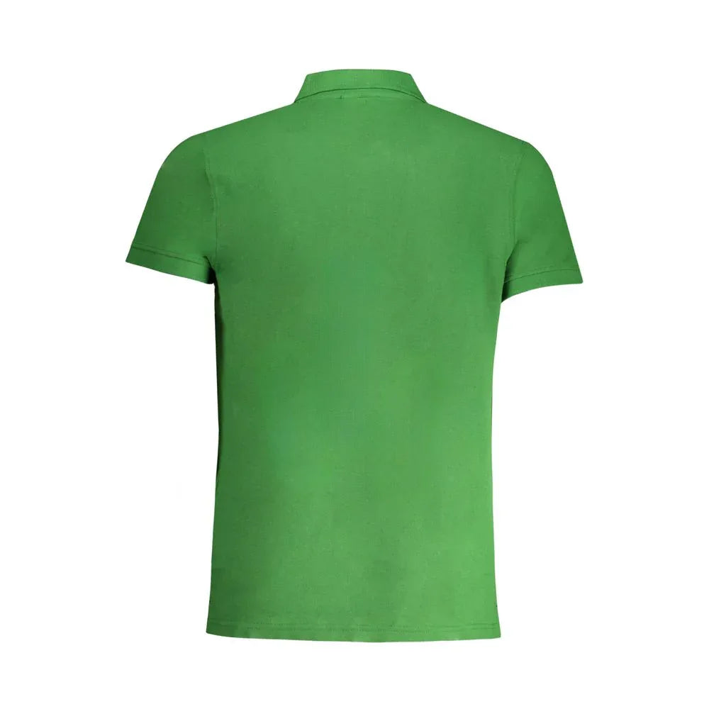 Cavalli Class Verde Cotton Men's Polo Shirt - Zeiniez