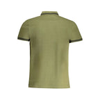 Cavalli Class Verde Cotton Men Polo Shirt