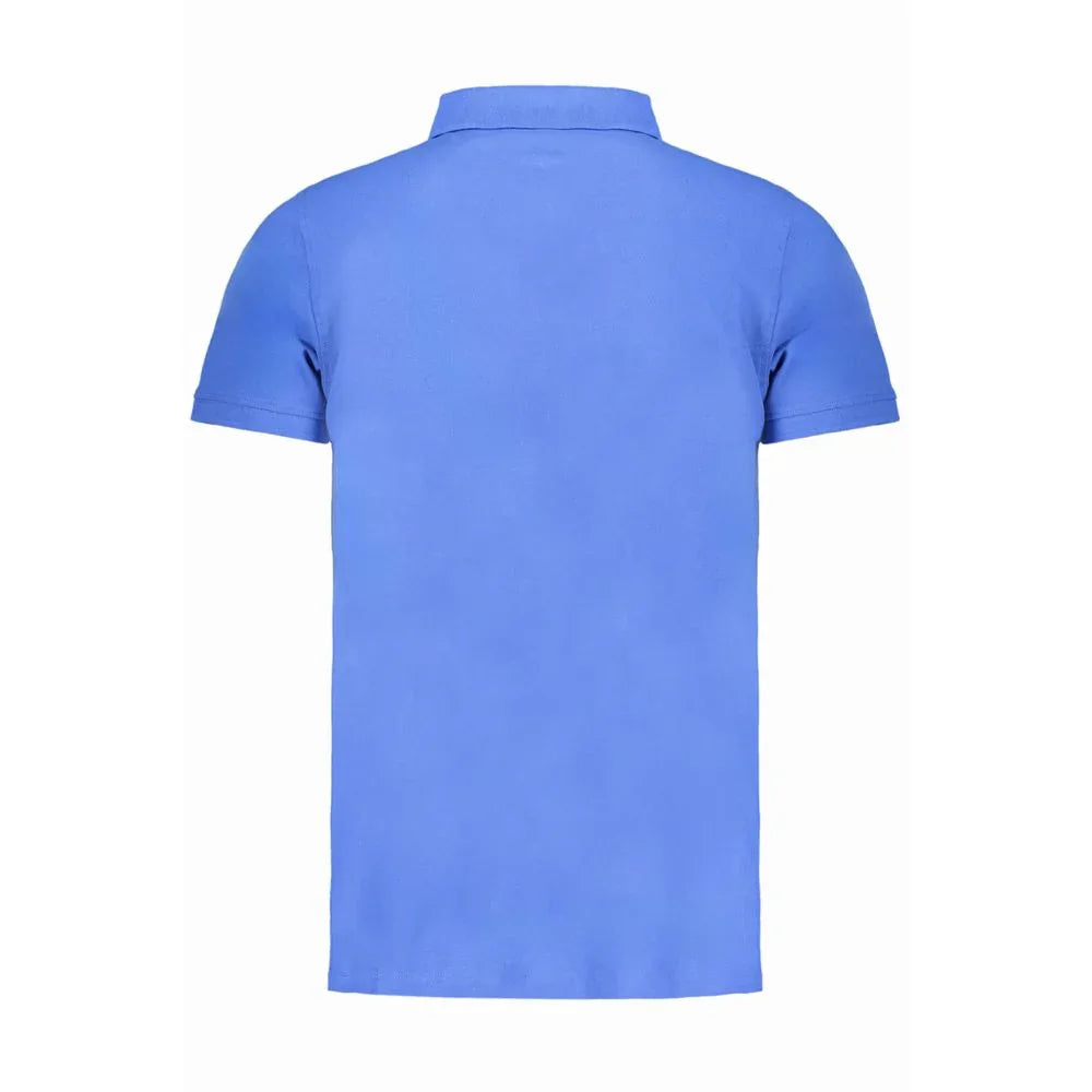 Norway 1963 Blue Cotton Polo Shirt - Zeiniez