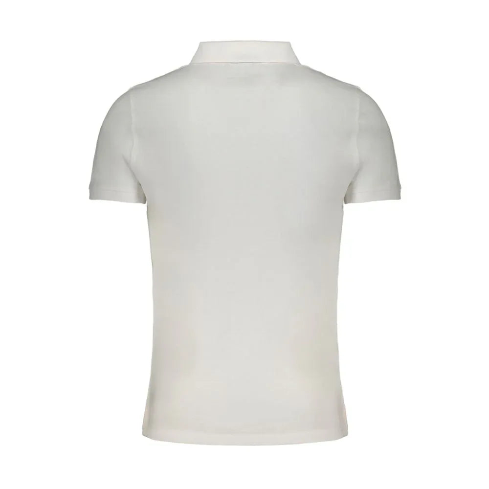 Norway 1963 White Cotton Men Polo Shirt - Zeiniez
