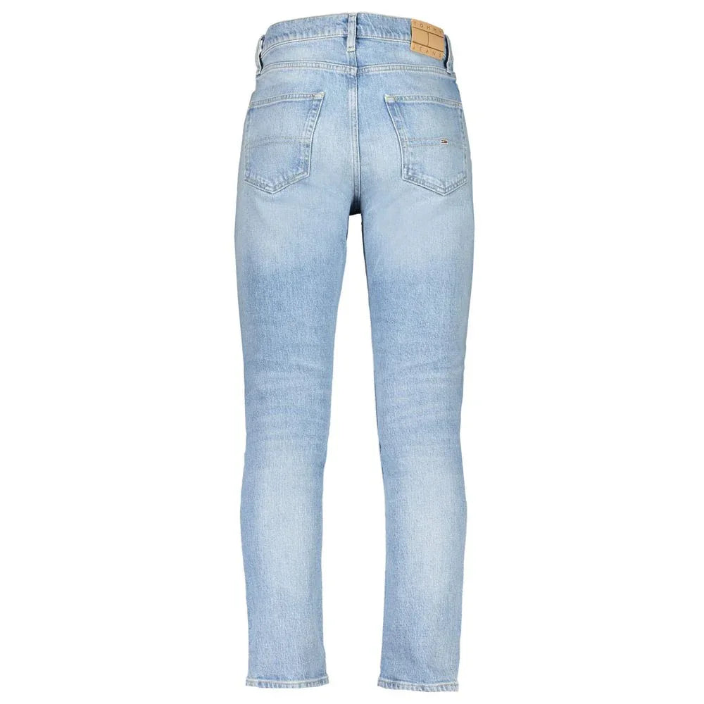 Tommy Hilfiger Azzurro Cotton Men Jeans - Zeiniez