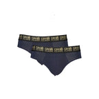 Cavalli Class Blue Cotton Men's Briefs - Zeiniez