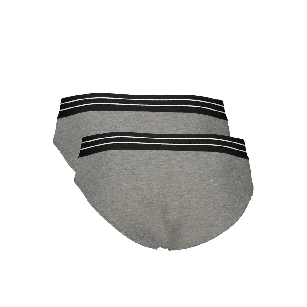 Cavalli Class Grigio Cotton Men's Underwear - Zeiniez