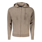 Norway 1963 Marrone Poliammide Men's Cardigan - Zeiniez