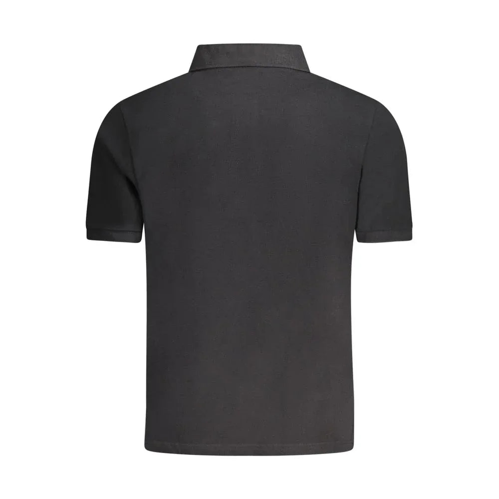 North Sails Black Cotton Men's Polo Shirt - Zeiniez
