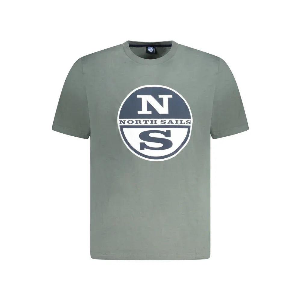 North Sails Verde Cotton Mens T-Shirt - Zeiniez