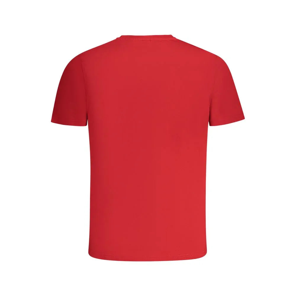 North Sails Rosso Cotton Men T-Shirt - Zeiniez