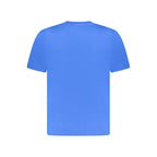 North Sails Blue Cotton Men T-Shirt - Zeiniez