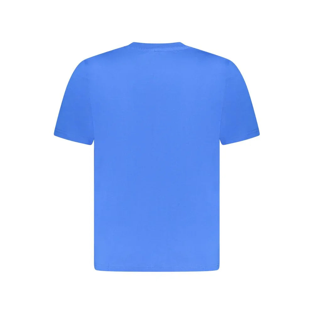 North Sails Blue Cotton Men T-Shirt - Zeiniez