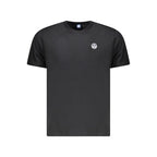 North Sails Black Cotton Men T-Shirt - Zeiniez