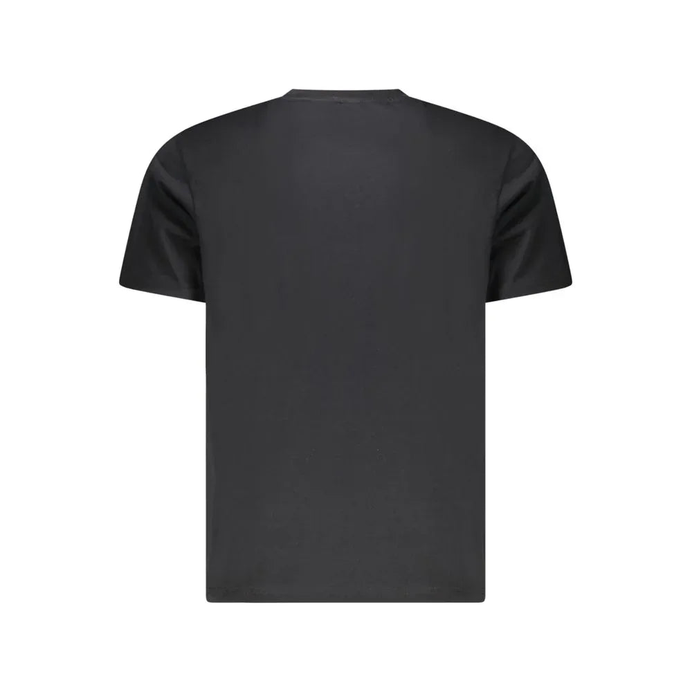 North Sails Black Cotton Men T-Shirt - Zeiniez
