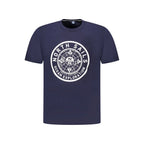 North Sails Blue Cotton Men's T-Shirt - Zeiniez