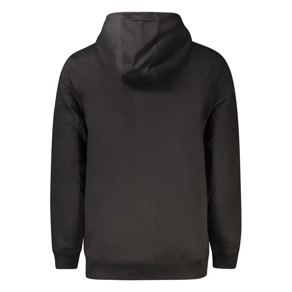 Tommy Hilfiger Black Cotton Men's Hoodie Sweatshirt - Zeiniez