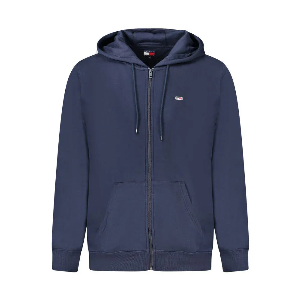 Tommy Hilfiger Blue Cotton Men's Hooded Sweatshirt - Zeiniez