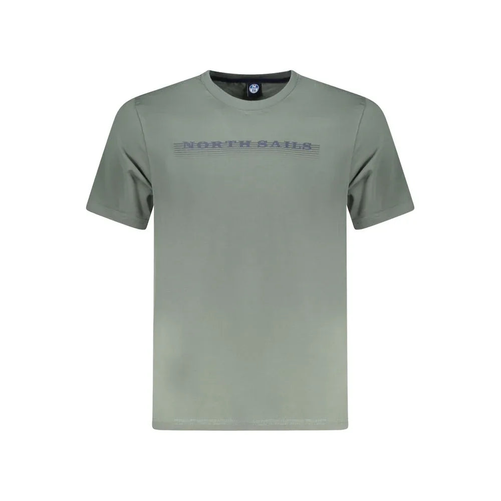 North Sails Verde Cotton Men T-Shirt - Zeiniez