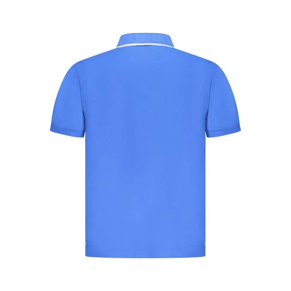 North Sails Blue Cotton Men Polo Shirt - Zeiniez