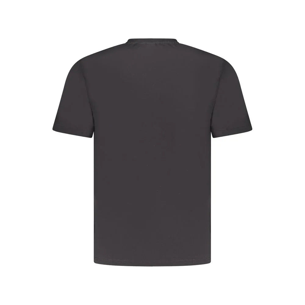 North Sails Black Cotton Men's T-Shirt - Zeiniez